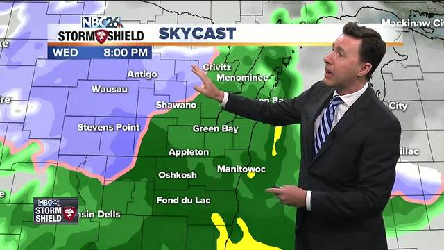 Michael Fish's NBC26 weather forecast