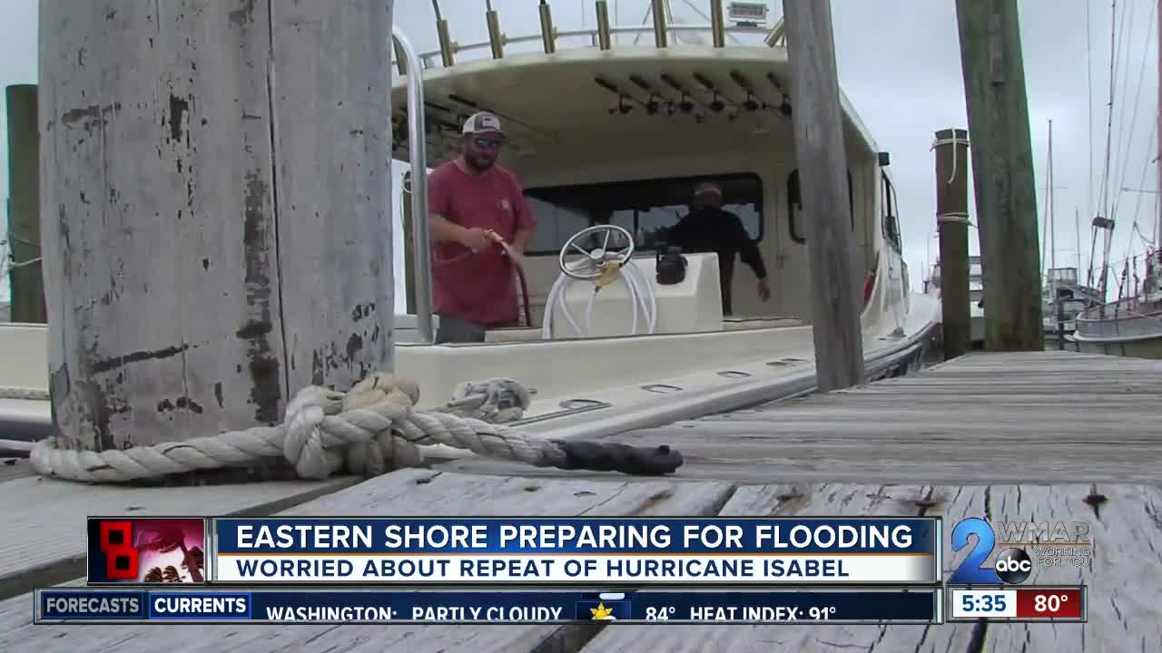 Eastern Shore prepare for Hurricane Florence