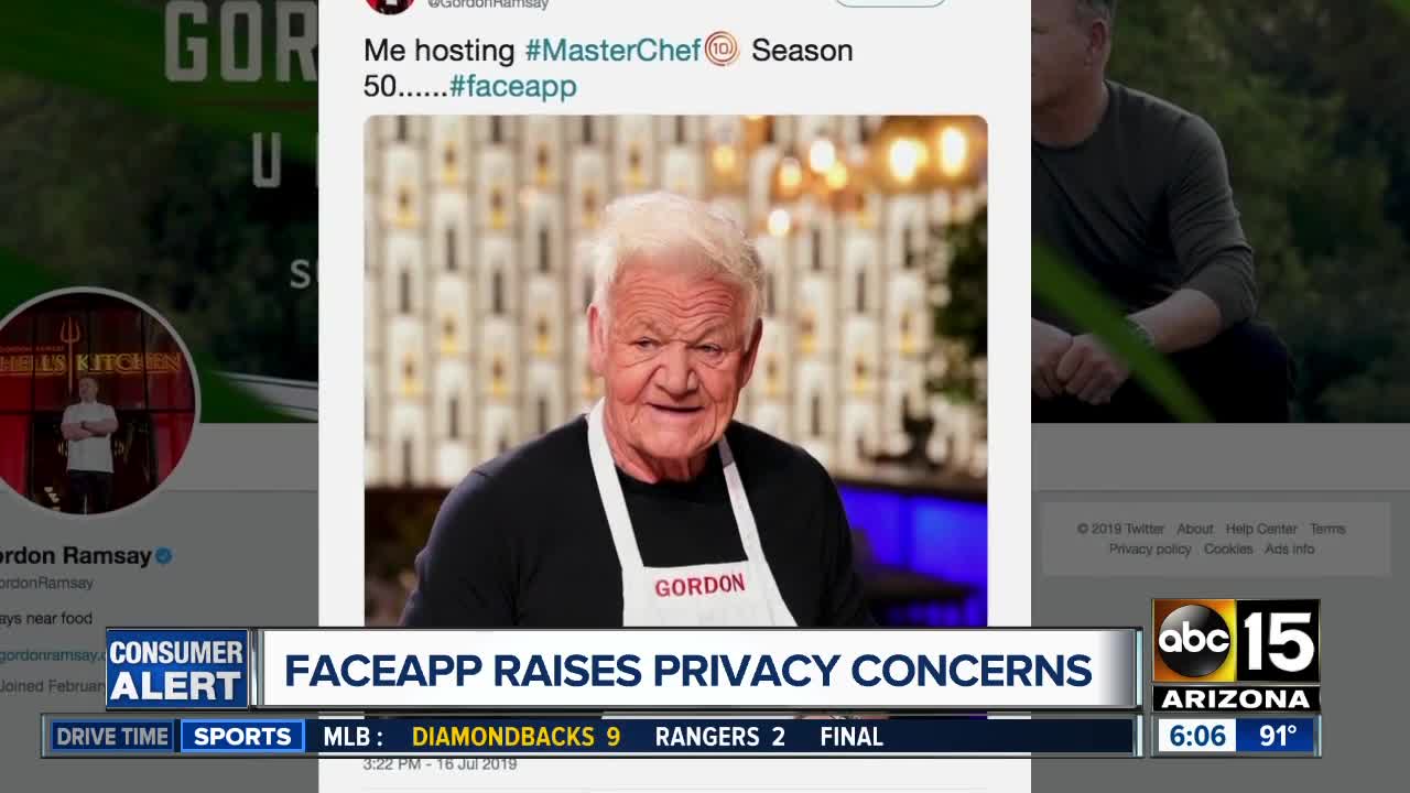 FaceApp raises privacy concerns