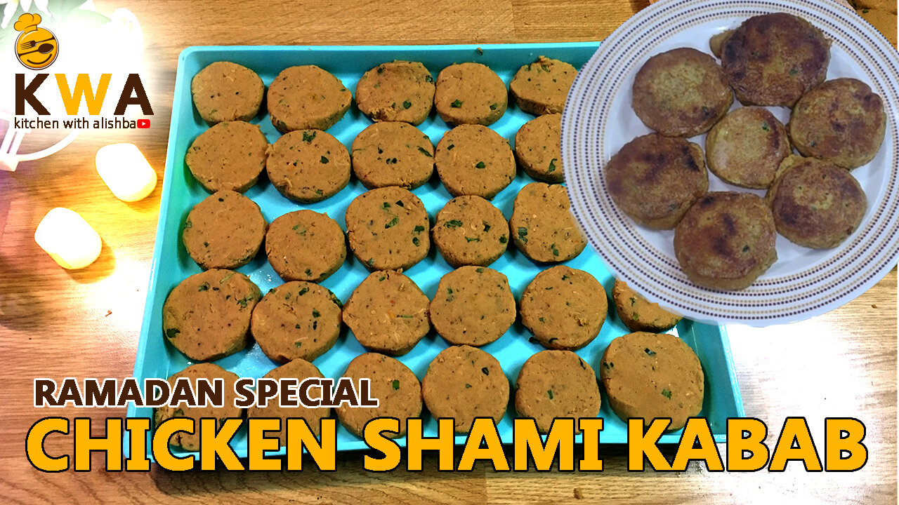 Chicken Shami Kabab Recipe | shami kabab banane ka tarika | by kitchen with alishba
