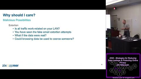 DNS Strategies for Reducing Data Leakage Protecting Online Privacy Jim Nitterauer