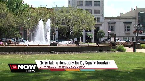 Elyria solicits donations for $900,000 fountain with budget shortfall looming