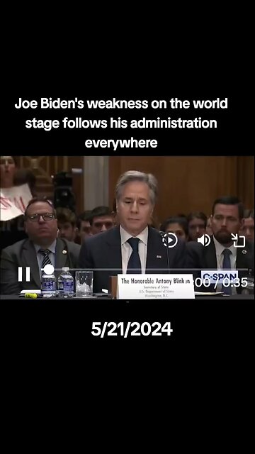 If Anthony Blinken was on the side of righteousness he wouldn’t flinch in this situation: