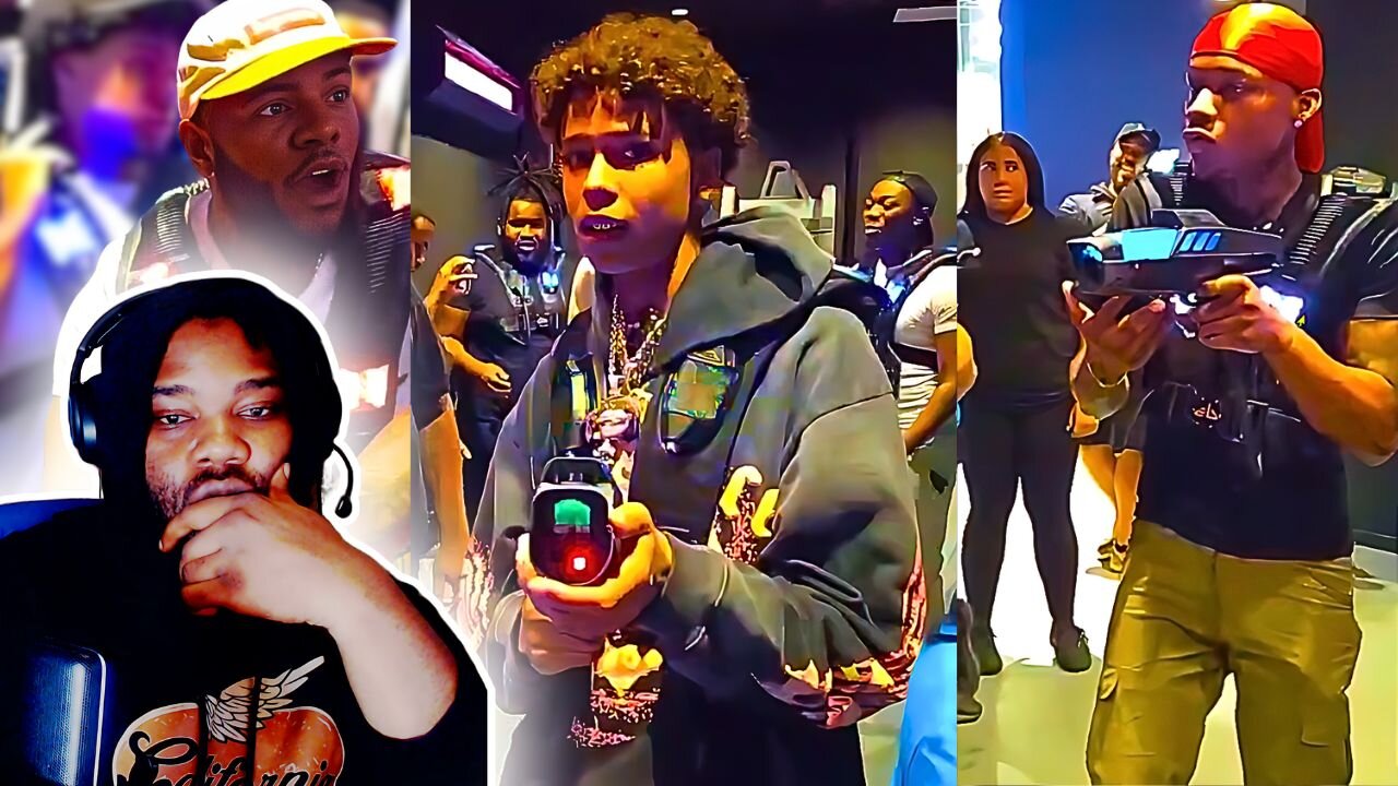 Lul Tyler And Tylil Play Lasertag