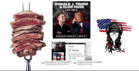 TrumpMusk CYBER ATTACK, Don’t eat MEAT and PREVENT Diabetes, Olympic CENSORSHIP