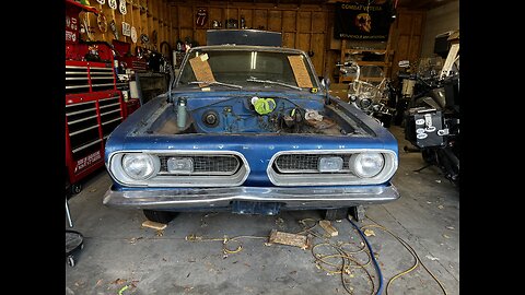 1967 Plymouth Barracuda Project | Rust Prevention & Engine Plans (Build Update)