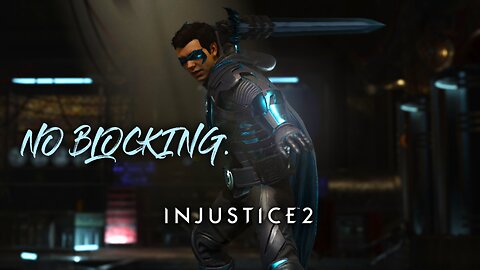 Won a Match without Blocking! | Injustice 2 Robin vs Batman Beyond