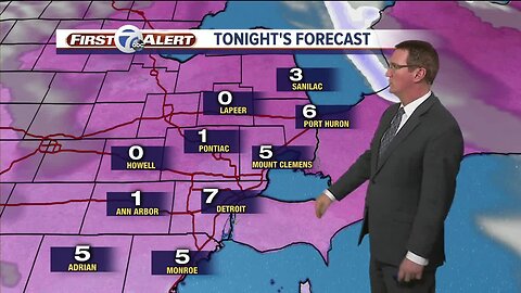 Coldest night in months