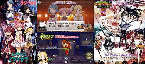 Games from The Crypt 2024: Puella Magi Madoka Magica Portable (PSP) Part 1 - A Dungeon Crawler + Visual Novel based on one of the best Well known 2011 Horror Magical Girl Gem/Shows of all Times!