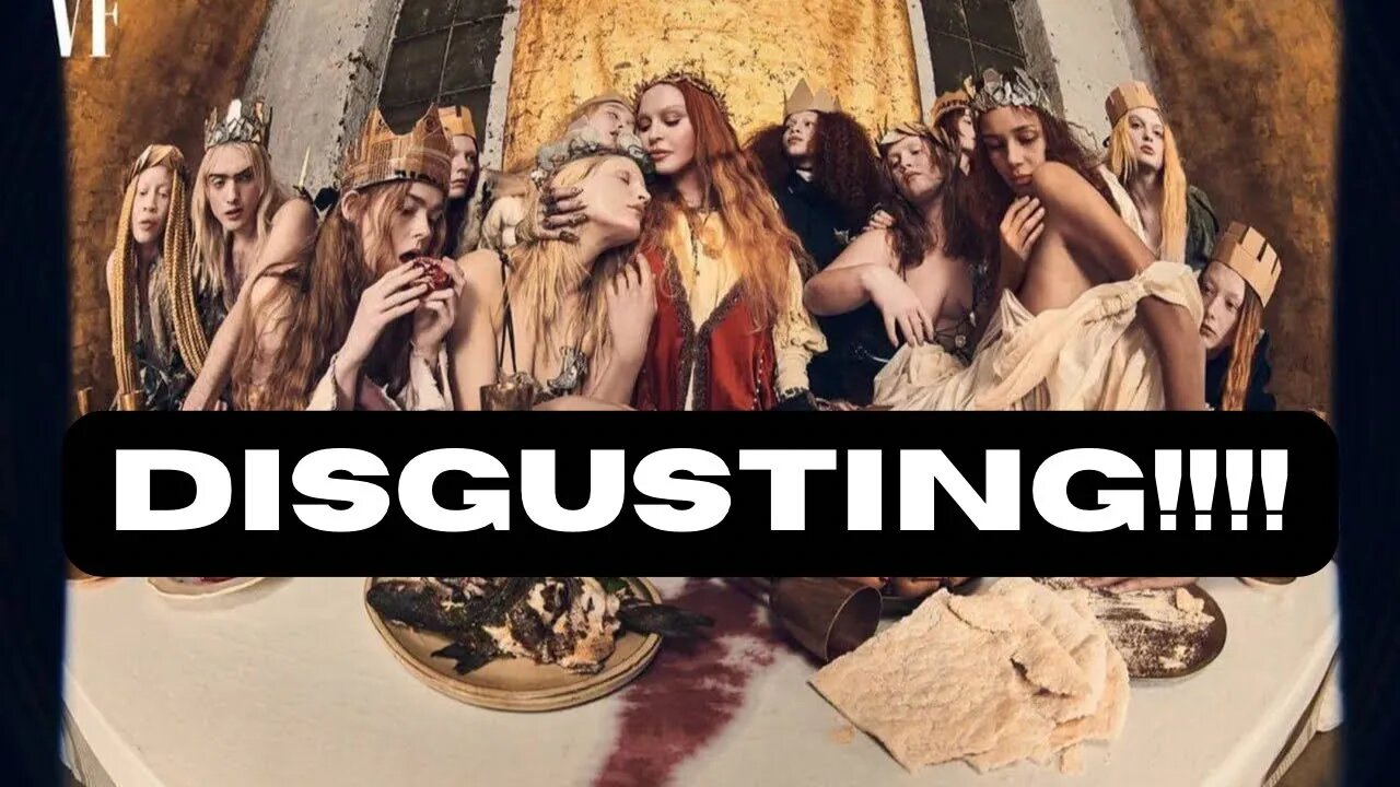 ILLUMINATI PUPPET MADONNA OPENLY MOCKS CHRISTIANITY..