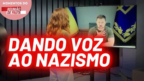 A entrevista de Zelensky à Globo | Momentos do Reunião de Pauta