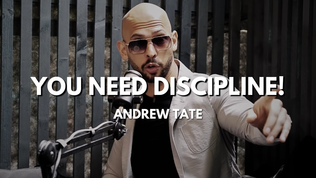 YOU NEED DISCIPLINE - Andrew Tate's Best Motivational Speech