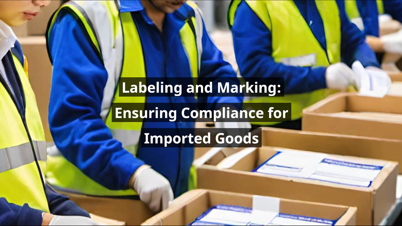 Labeling and Marking Requirements for Imported Goods