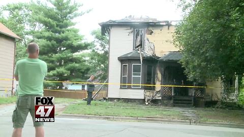 Jackson house fire leaves two dogs dead