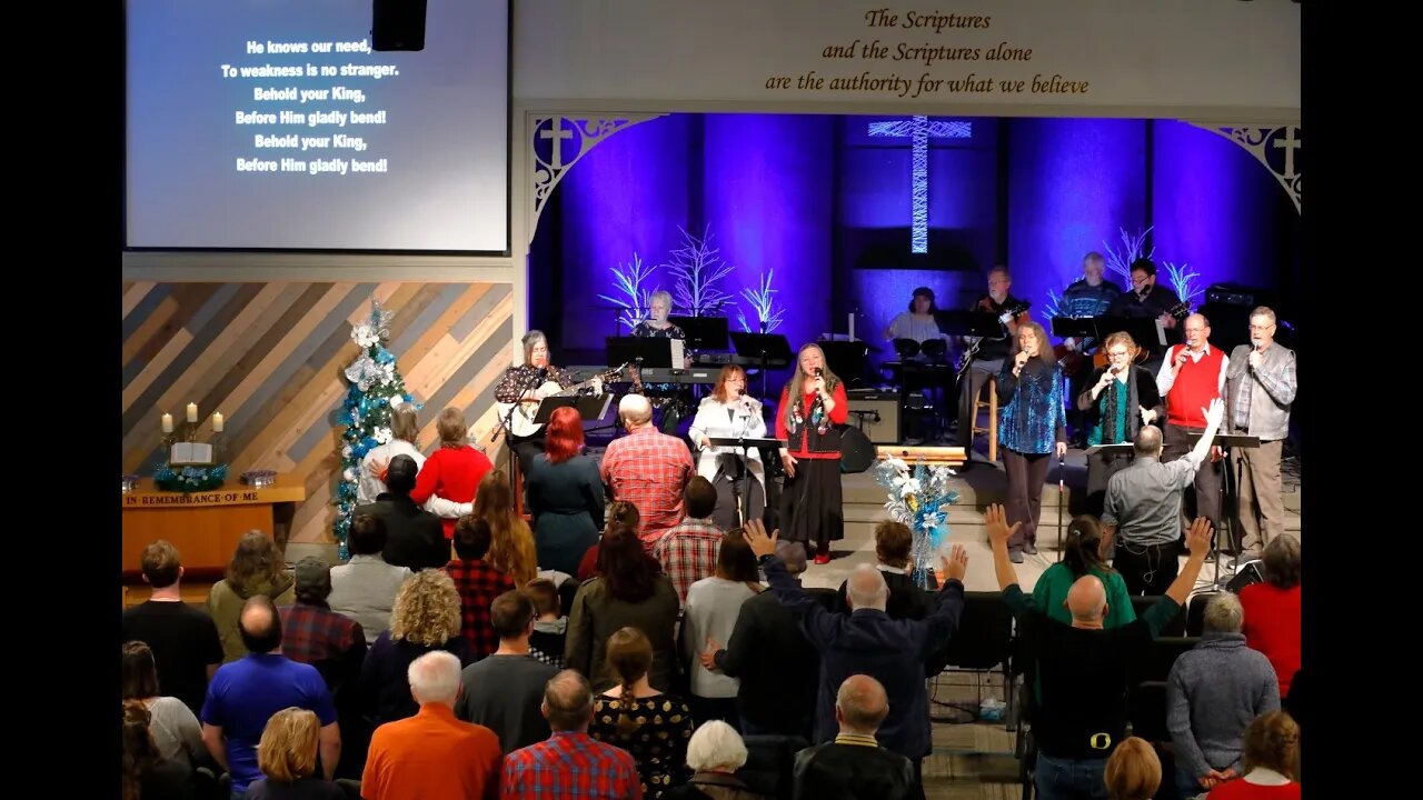 Luke 2:8-20 (12-25-22 10:30am) "What A Strange Way To Save The World" - Mike Barnard