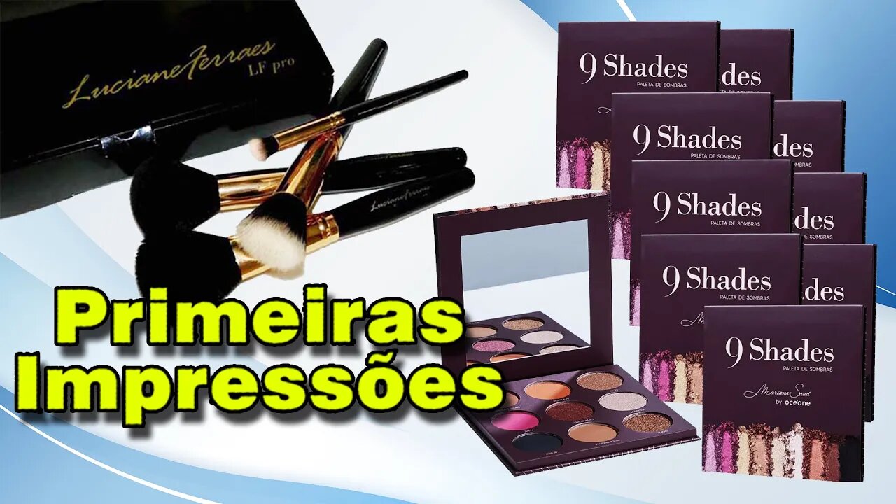 Testando os Pincéis LFPRO e a Paleta 9 Shades: Primeiras Impressões