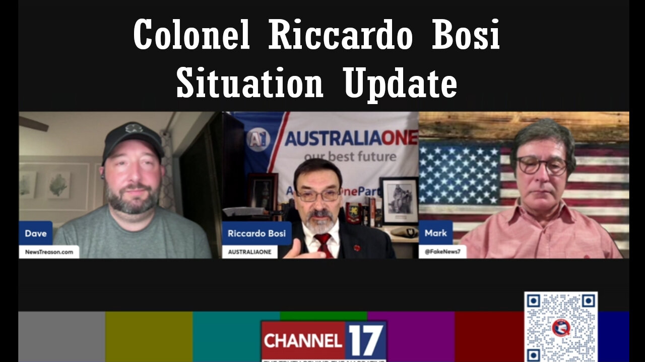 Colonel Riccardo Bosi Situation Update