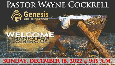 - GBFC's Live Stream Service 12.18.2022