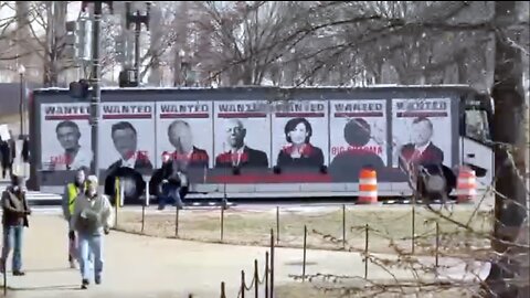 "WANTED" Bus Ad in D.C.