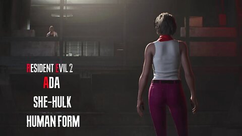 Resident Evil 2 Remake Ada She-Hulk Human Form outfit