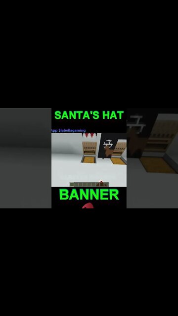Minecraft: Santa's Hat Banner #1