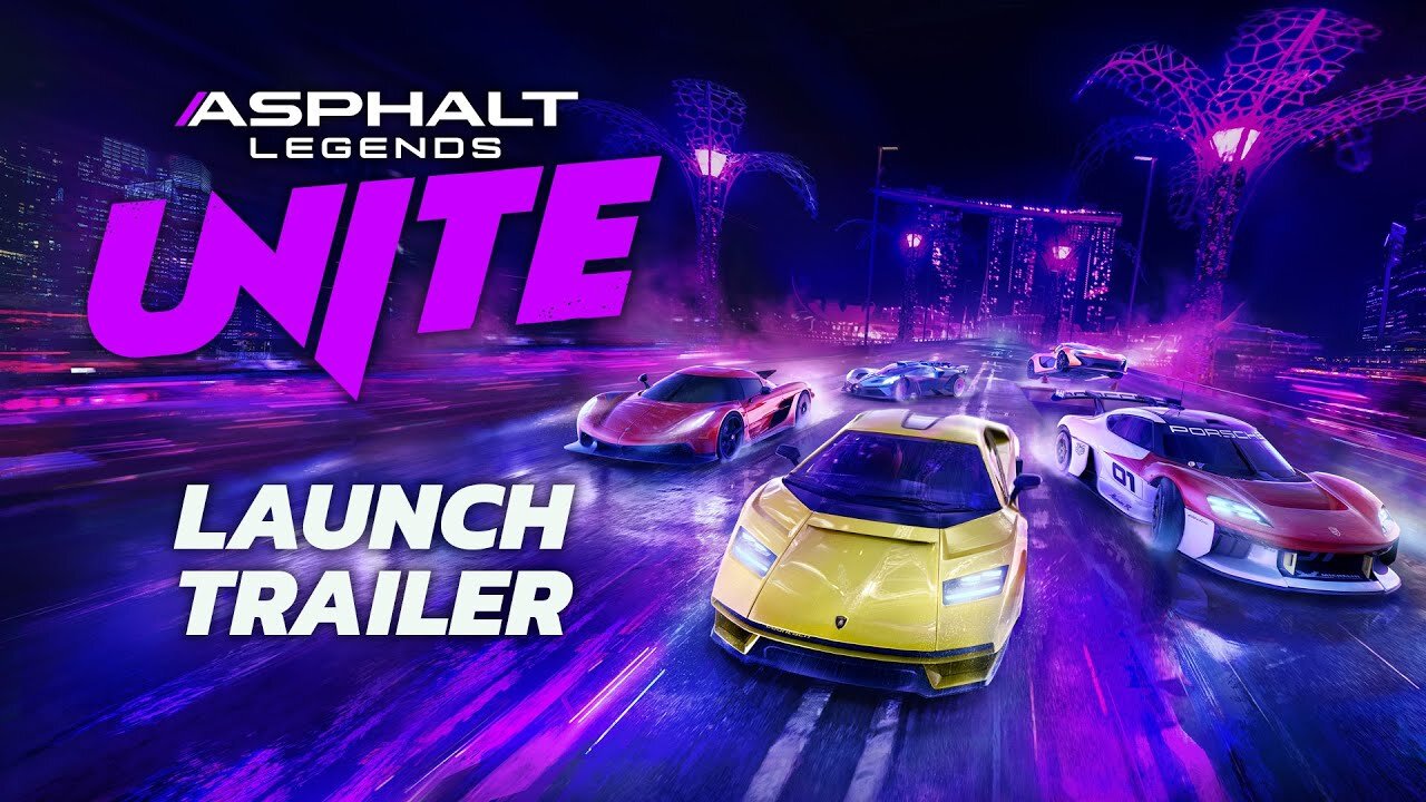 Asphalt Legends Unite - Launch Trailer (2024)