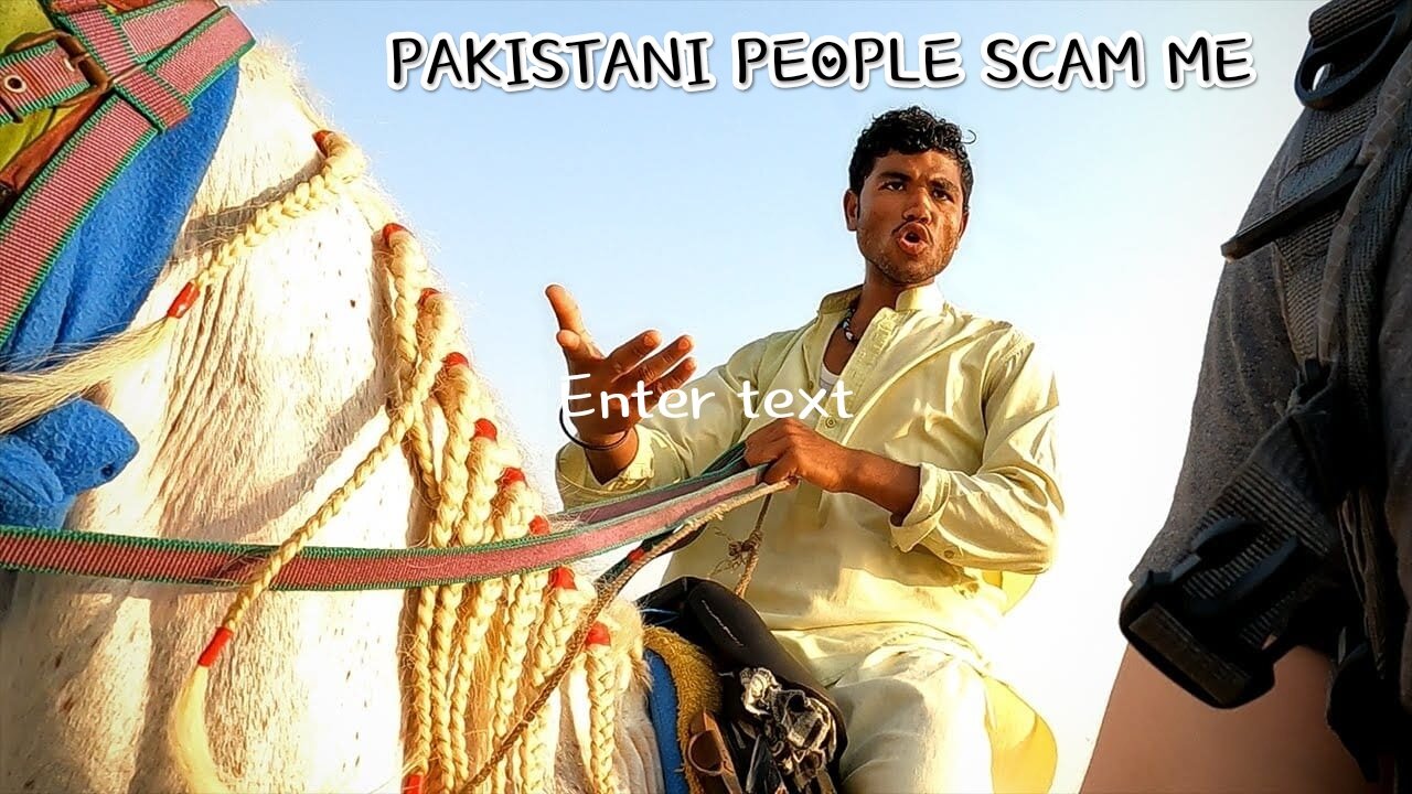 Avoid this horse ride SCAM in Karachi, Pakistan 🇵🇰