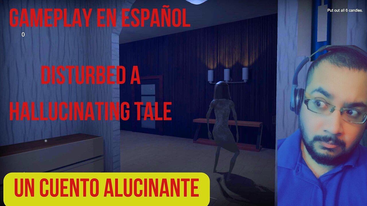 La Mujer Del Velo Me Quiere Desvivir | DISTURBED A HALLUCINATING TALE | Gameplay En Español