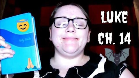 Luke Chapter 14 Reading ASMR NIV Bible Study by Gothic Manor Ministries Christianity Christian Goth