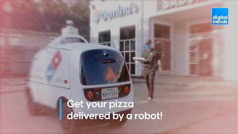 Get Your Pizza Delivered by a Robot