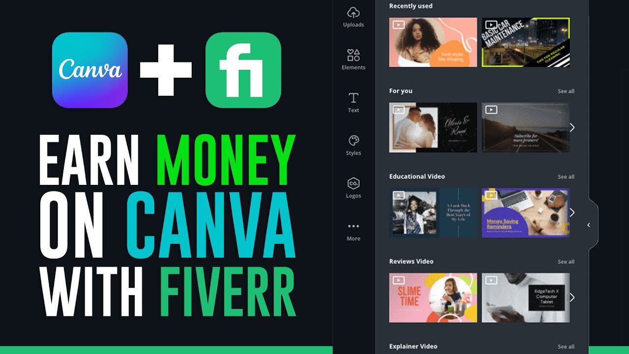 Tutorial: Earn Money Using Canva on Fiverr (2023)