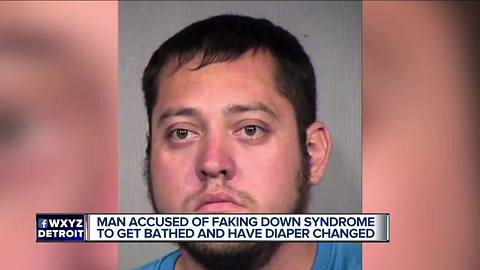 Arizona man fakes Down syndrome, hires caregivers to bathe him and change diapers