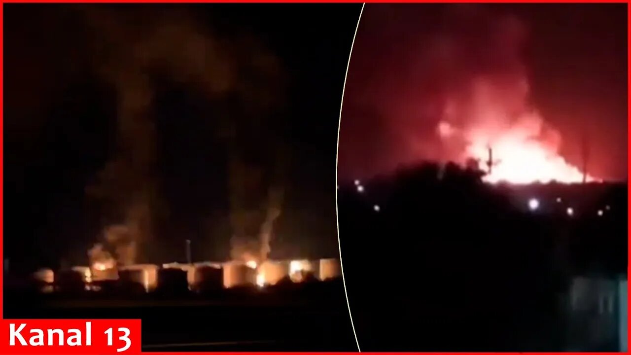 Drones attacked Morozovsk military airfield in Russia's Rostov where fighter jets were stationed