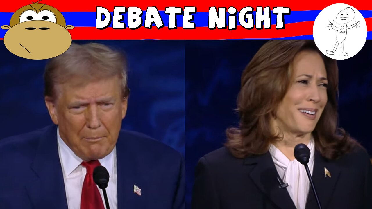 Trump Debates Kamala Harris and Moderators Live Reaction - MITAM