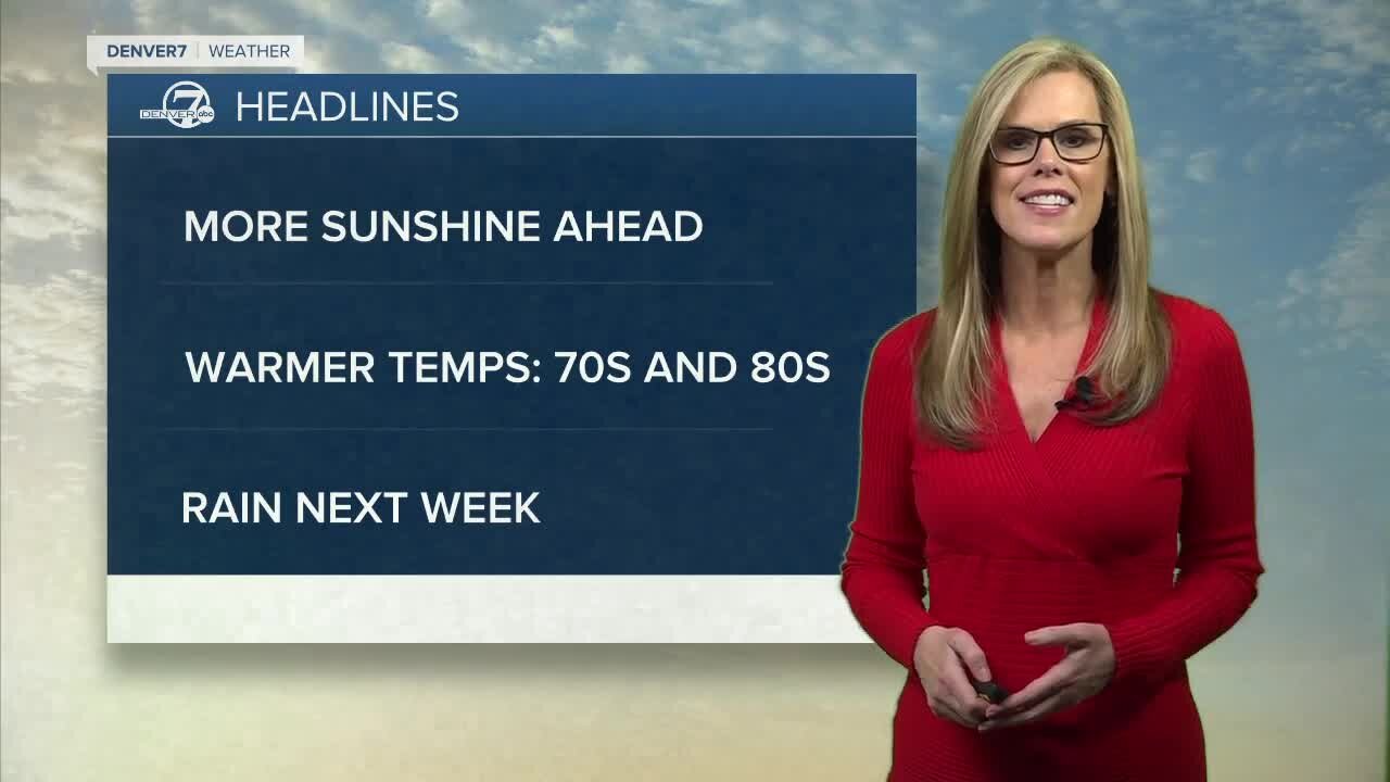 Wednesday forecast: Ready for a warmup?