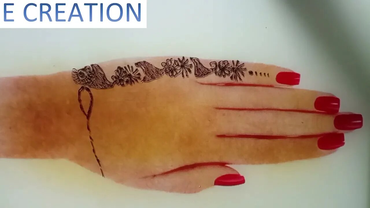 easy to apply simple bridal mehndi design|professional Arabic mehndi design for hand