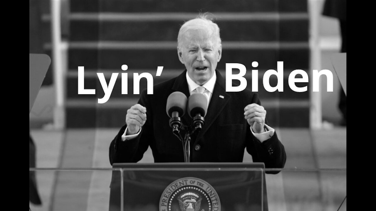 From The Horse’s Mouth — Joe Biden On Executive Orders