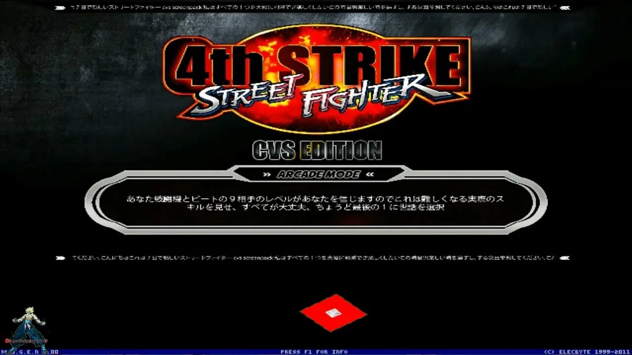 Mugen Street fighter 4th Strike Cvs Edition ShowCase