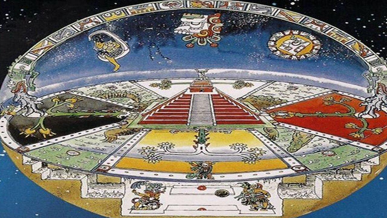 MASSIVE FLAT EARTH AZTEC HUMAN SACRIFICE OF THE HOUSE OF SKULLS (Archaeology)