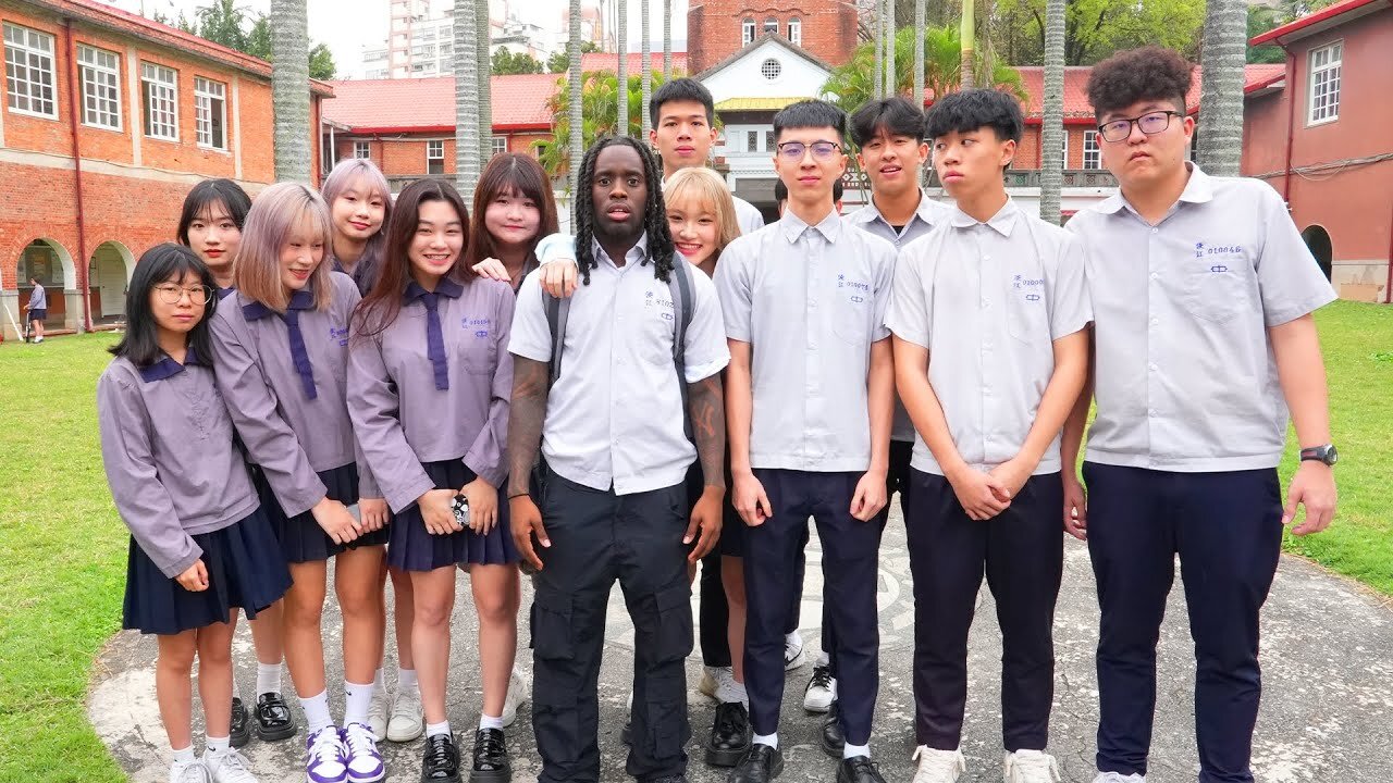 Kai Cenat going to school in taiwan