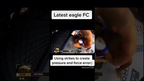 Eagle FC Spong vs Kharitonov finish clip + commentary #shorts