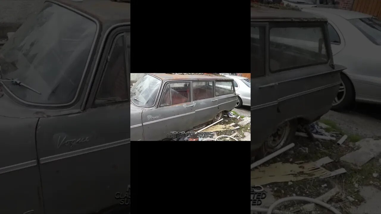1966 SINGER VOGUE ESTATE FOUND IN A GARDEN #SHORTS #SHORTSTRENDING #SHORTSVIDEO #CARSHORTS