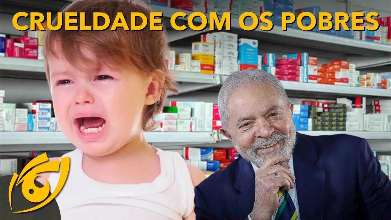 Governo LULA vai tributar mais de 400 MEDICAMENTOS, num ato de extrema CRUELDADE