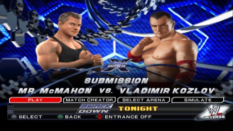 WWE SmackDown vs. Raw 2011 Mr. McMahon vs Vladimir Kozlov