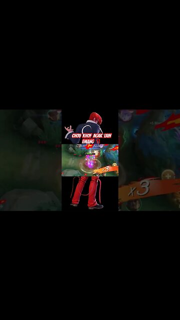 CHOU KOF AGAK LAEN MEMANG | MOBILE LEGENDS #mobilelegends