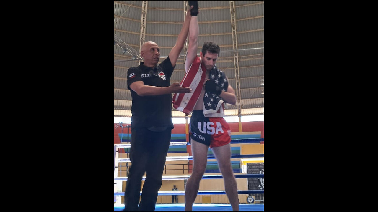 Championship Fight at WKA Pan-American Tournament