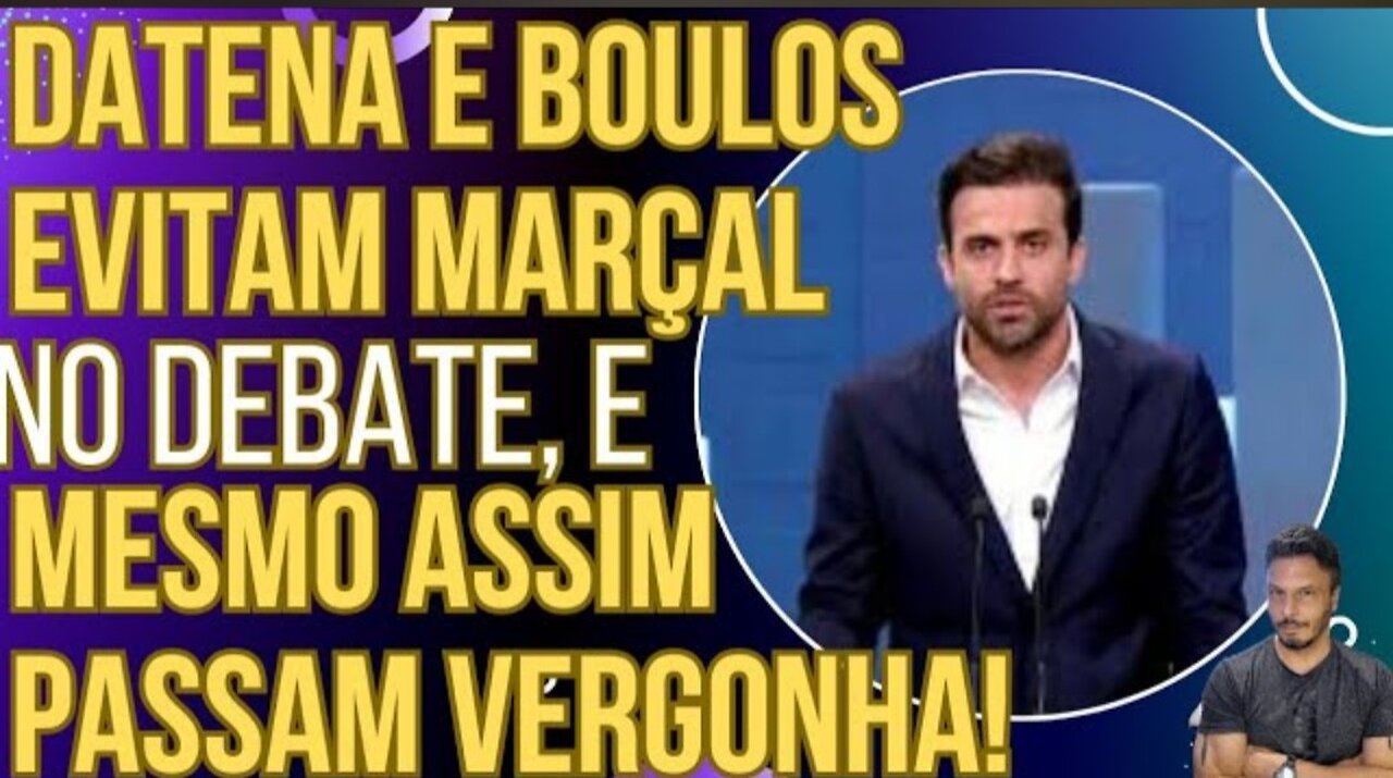 COMÉDIA: Datena e Boulos fogem de Pablo Marçal em debate, e mesmo assim passam vergonha!