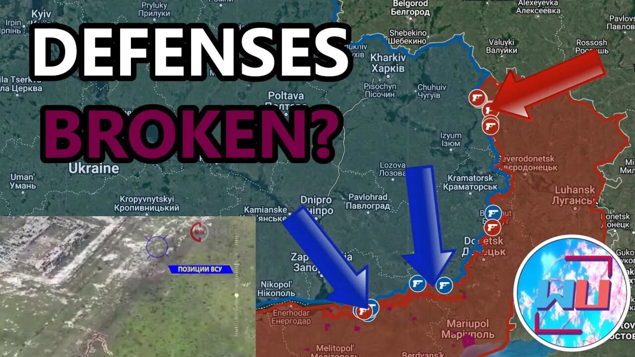 Have Ukrainian Forces Broken Russia's Main Defensive Line?