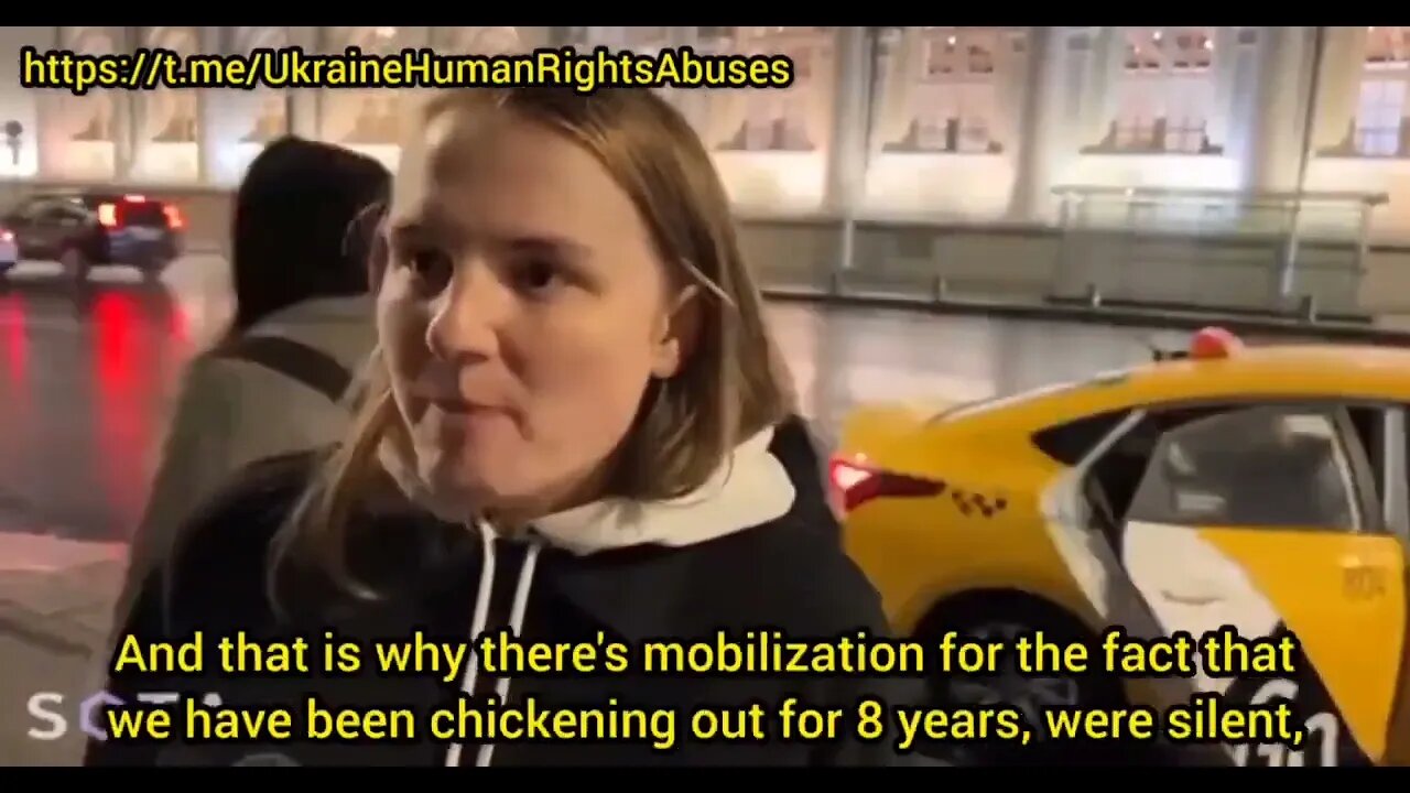 Brave Russian girl stands up to Russian Liberals