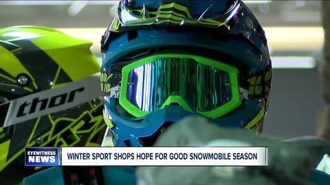 Snowmobile shops hoping to bounce back after pair of rough winters--6pm